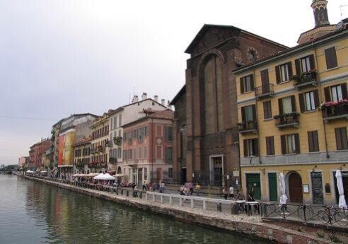Appartamento With Wonderful Navigli District View Milano